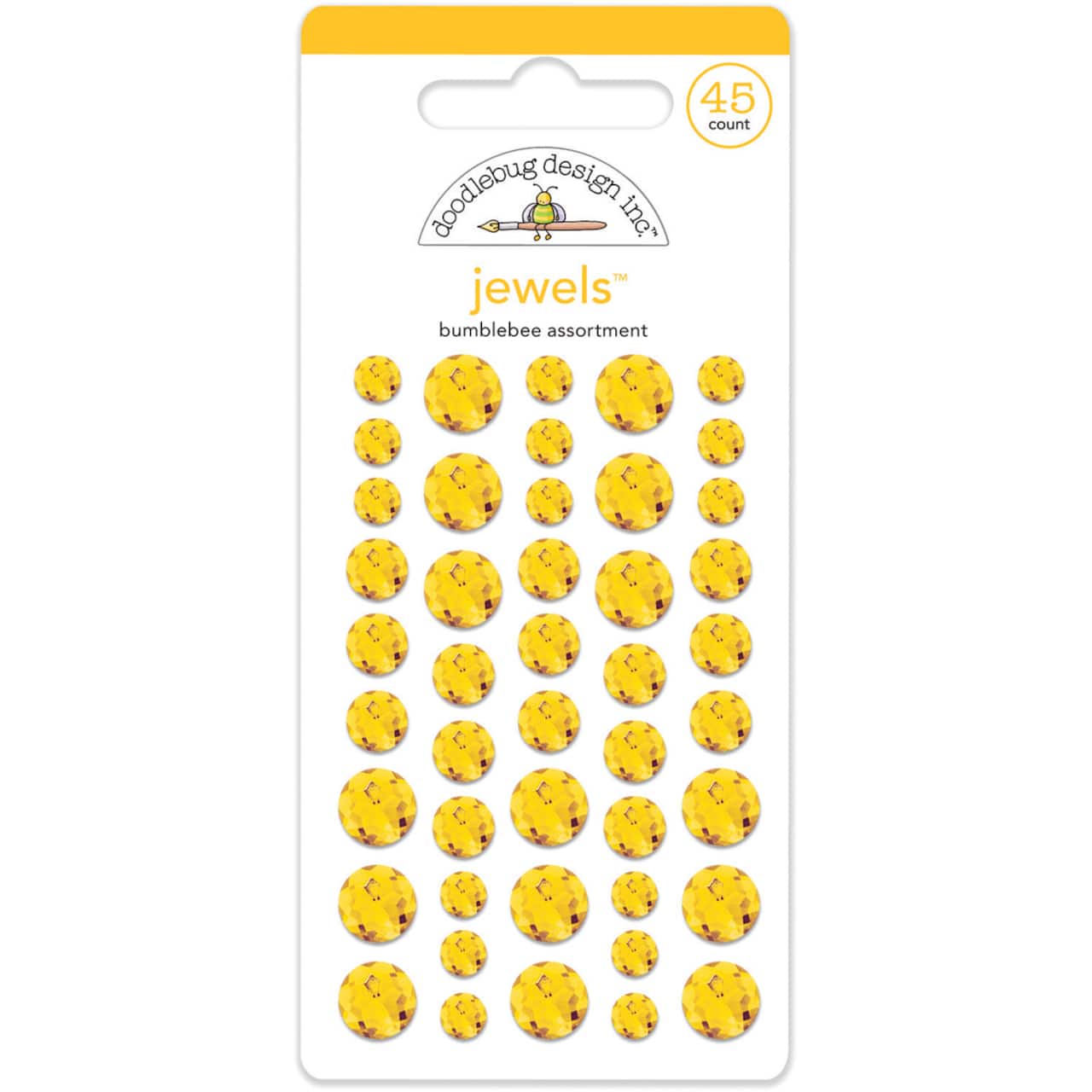 Doodlebug Design Inc.™ Jewels™ Adhesive Gems, 45ct.